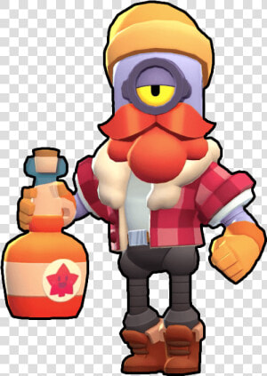 Brawl Stars Barley Skin  HD Png Download