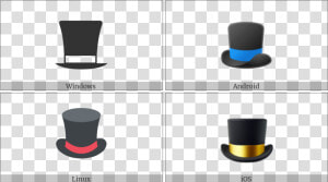 Top Hat On Various Operating Systems   Chair  HD Png Download