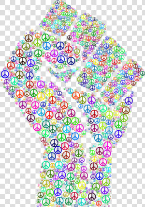 Fist  Hand  Clenched  Fingers  Peace  Sign  Symbol   Transparent Civil Rights Movement Png  Png Download