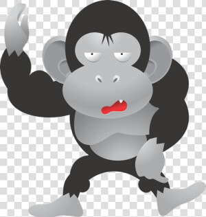 Gorilla   Clipart     Adivinanzas Que La Respuesta Sea Cartuchera  HD Png Download