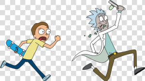 Portal Clipart Rick And Morty   Rick And Morty Skate  HD Png Download