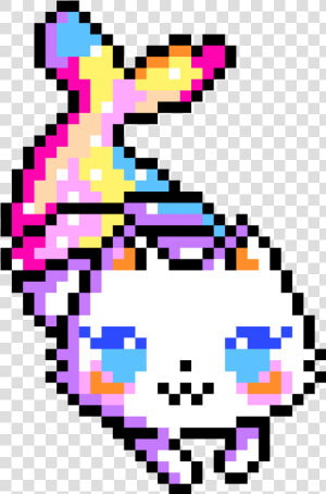 Cat Tail Pixel Art   Pixel Clipart  HD Png Download