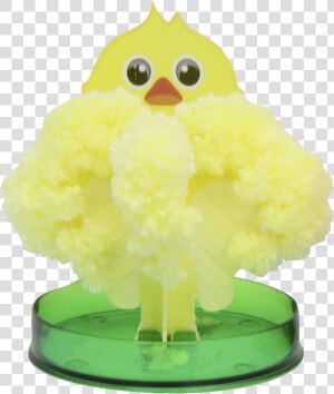 Yellow Easter Chick Magic Grower Standing On A Green   Magic Egg To Chick Dci  HD Png Download