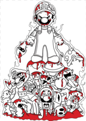 Game Over   Mario Game Over Shirt  HD Png Download