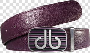 Purple Full Grain Textured Leather Strap With Buckle   Belt  HD Png Download