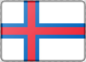 Flag square line   Faroe Islands Flag Vector Transparent  HD Png Download