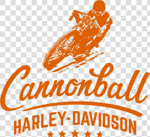 Cannonball Harley davidson® Logo   Snowmobile  HD Png Download