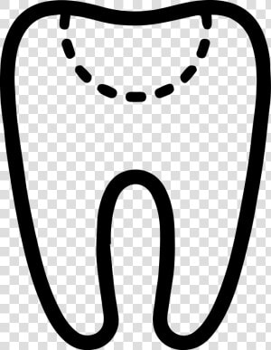 Pillow Clipart Pellow Clipart Library Library   Smiling Tooth Png  Transparent Png