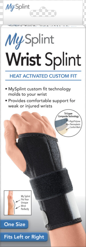 My Splint Wrist Splint  HD Png Download