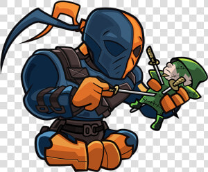 Deathstroke Cartoon  HD Png Download