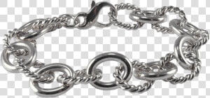 Fancy Link Sterling Silver Bracelet   Bracelet  HD Png Download