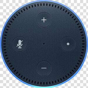 Actual Size Image Of Amazon Echo Dot   Amazon Echo Dot  2nd Generation   HD Png Download