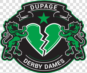 Ddd Newlogo Transpbg   Dupage Derby Dames Logo  HD Png Download