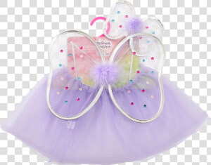 Msb Fairy Set  Purple  Wand wings tutu  Purple  Large  HD Png Download