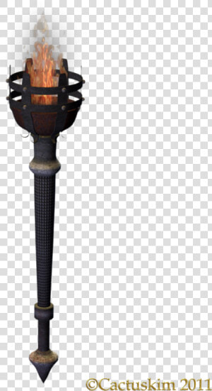 Wall Torch Png   Rpg Torch  Transparent Png