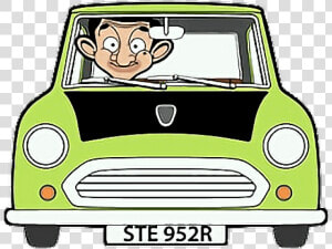 Mini Clipart Mr Bean Car   Mr Bean Cartoon Car  HD Png Download