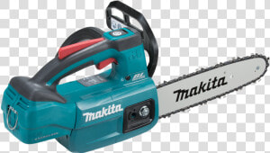 Makita 18v 250mm Bar Cordless Chainsaw   Makita Chainsaw Duc254rt  HD Png Download