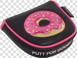 Putt For Dough nuts Embroidered Putter Cover By Readygolf   Birthday Cake  HD Png Download