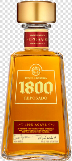 1800 Reposado Tequila 750 Ml  HD Png Download