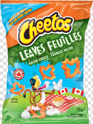 Cheetos® Leaves Nacho Cheese Flavoured Snacks   Cheetos Leaf  HD Png Download