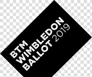 Wimbledon 2019 Ticket Ballot  HD Png Download