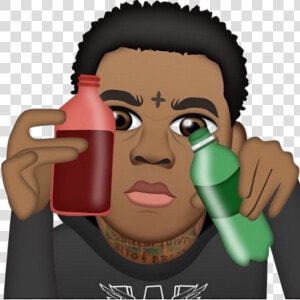  kevingates  lean  cartoon   Kevin Gates Emoji  HD Png Download