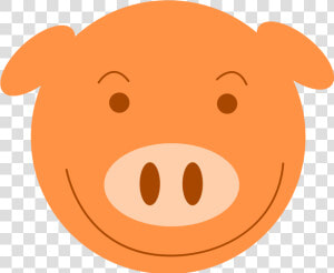 Domestic Pig Clip Art   Domestic Pig  HD Png Download