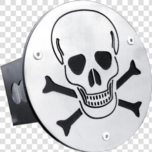 Au tomotive Gold Skull Trailer Hitch Plug  HD Png Download