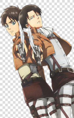 Picture   Snk Eren Y Levi  HD Png Download