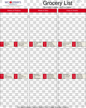 Template Img Main   Shopping List  HD Png Download