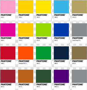 Pantone Chart Updated  HD Png Download