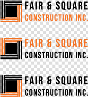 Fair  amp  Square Logo Vector Graphic Design Minimal Clean   Colorfulness  HD Png Download