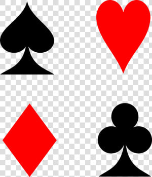 Playing Cards  Cards  Suit  Spades  Hearts  Diamonds   Pique Coeur Carreau Trefle  HD Png Download