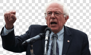 Bernie Sanders Speaking   Bernie Sanders White Background  HD Png Download