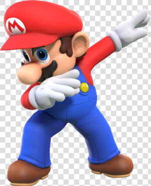 Clip Art Dabbing Youtube   Mario Dab  HD Png Download