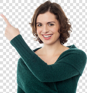 Women Pointing Left Royalty free Png Image   Royalty Free Images Women  Transparent Png