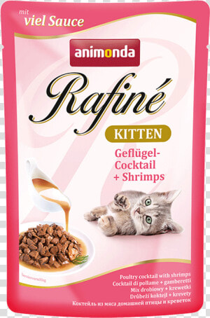 Animonda Rafiné Con Salsa Kitten Aves De Corral cóctel   Animonda  HD Png Download