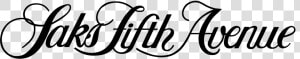 Saks Fifth Avenue  HD Png Download