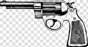 Revolver 2 Clip Arts   Revolver Gun Clipart  HD Png Download