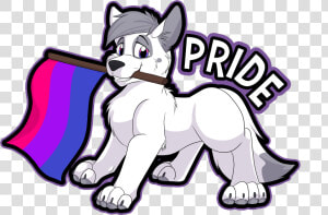 Clip Art Bulldog Pride Clipart   Bi Furry Pride  HD Png Download