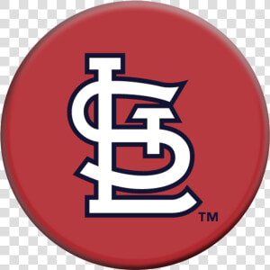 St Louis Cardinals Popsockets Grip   St Louis Cardinals New Logo  HD Png Download