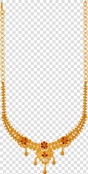 Chandra Jewellers 22kt Yellow Gold Necklace For Women   Necklace  HD Png Download