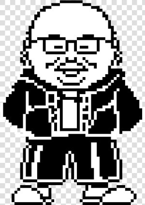 Sans Undertale Sprite   Png Download   Sans Shrug Sprite Transparent  Png Download