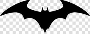 Batman bat black And White clip Art fictional   Cool Batman Symbol Drawings  HD Png Download