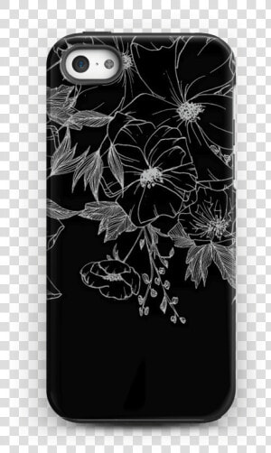 Floral Tattoo Case Iphone 5 5s Tough   Mobile Phone Case  HD Png Download