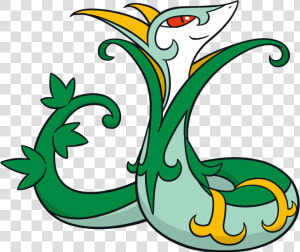 Transparent Serperior Png   Pokemon Serperior  Png Download