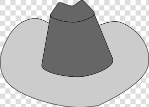 Cowboy  Hat  Western  Sombrero  Rancher  Clothing   Gray Cowboy Hat Clip Art  HD Png Download