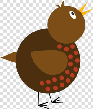 Vector Drawing Of Whimsical Bird   Whimsical Fall Clip Art  HD Png Download