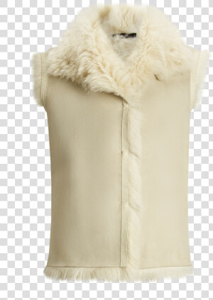 Joseph  Lacy Soft Toscana Sheepskin  In White   Fur Clothing  HD Png Download