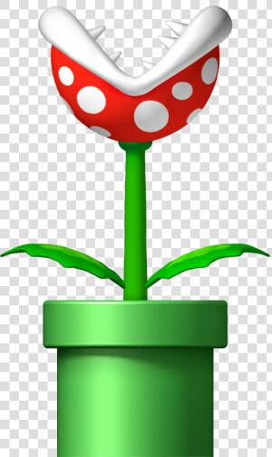 Super Mario Piranha Plant   Mario Piranha Plant  HD Png Download